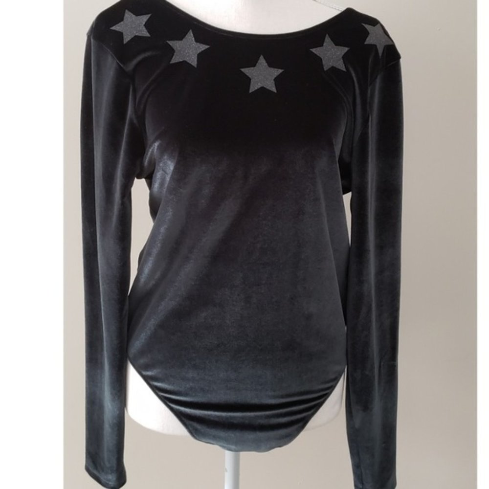 NWT Victoria's Secret velour bodysuit L